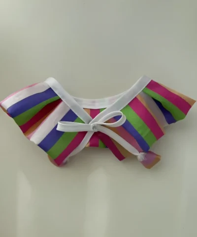 pet cloth and scarf, Pet Bandana, light-colored rainbow