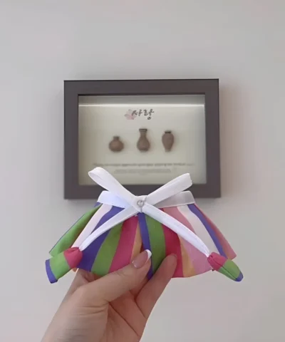 pet cloth and scarf, Pet Bandana, light-colored rainbow