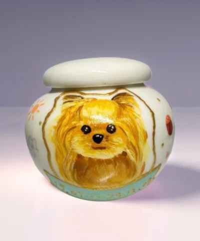 Custom Pet Urn Round